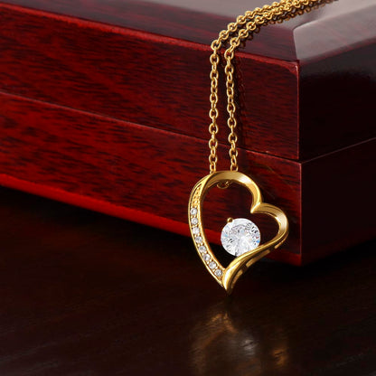 "Always My Little Girl" Forever Love Necklace in Luxury LED Box