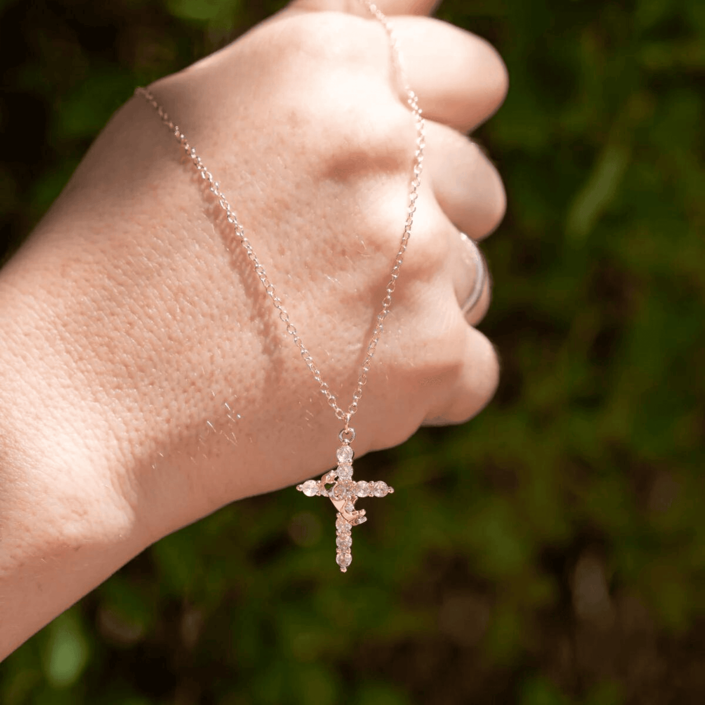 Cross Crown Necklace