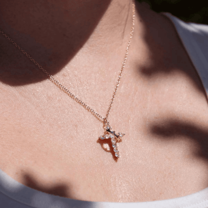 Cross Crown Necklace