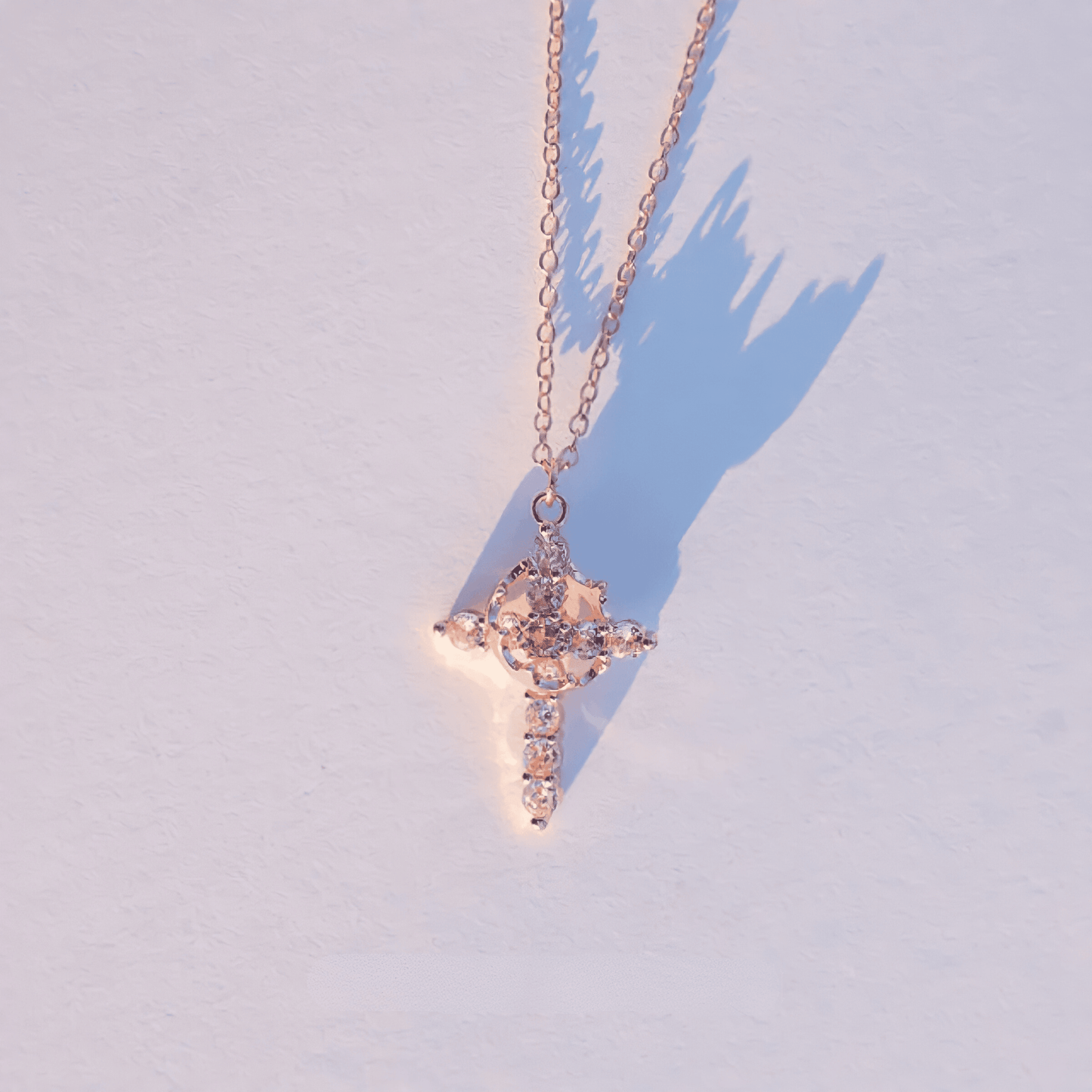 Cross Crown Necklace