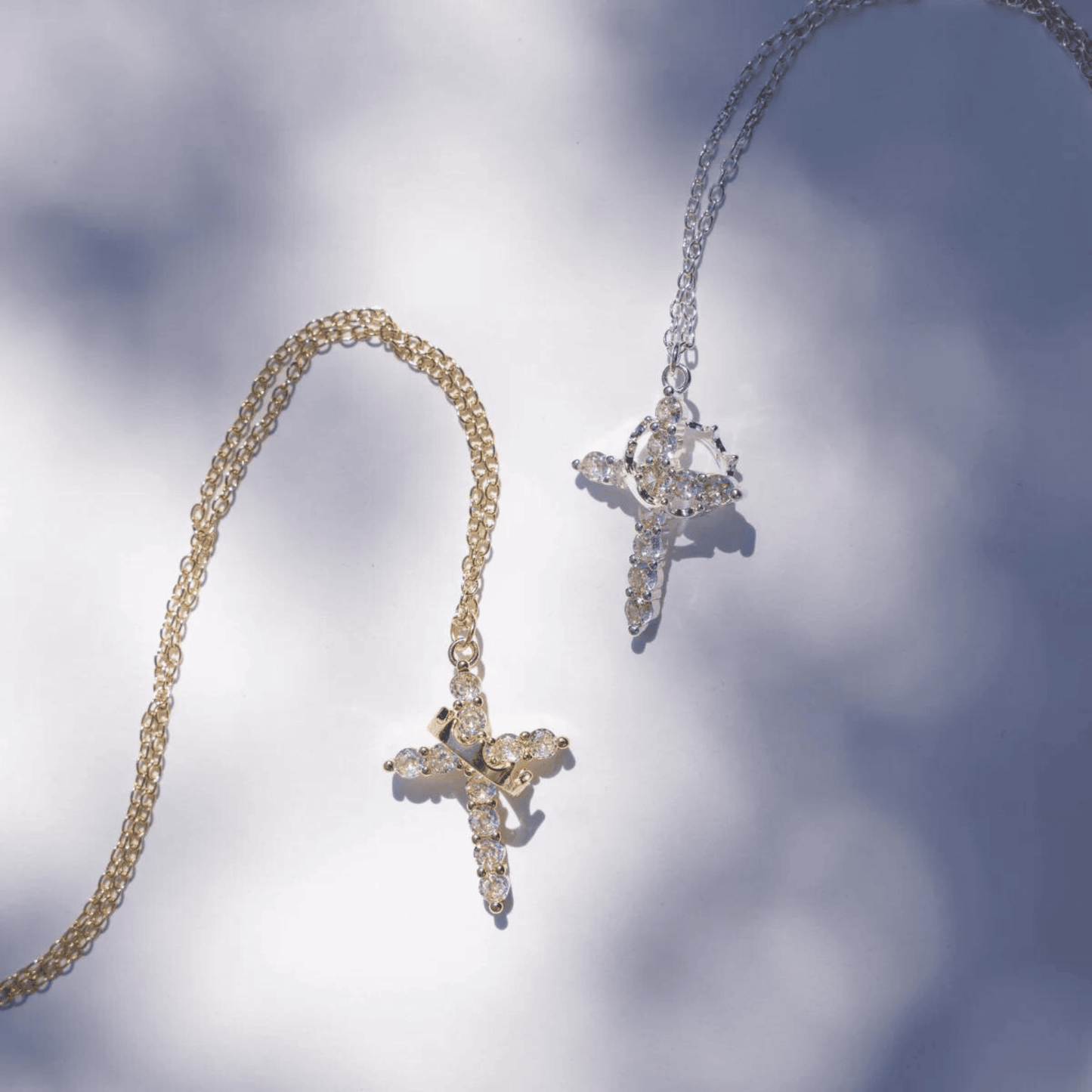 Cross Crown Necklace